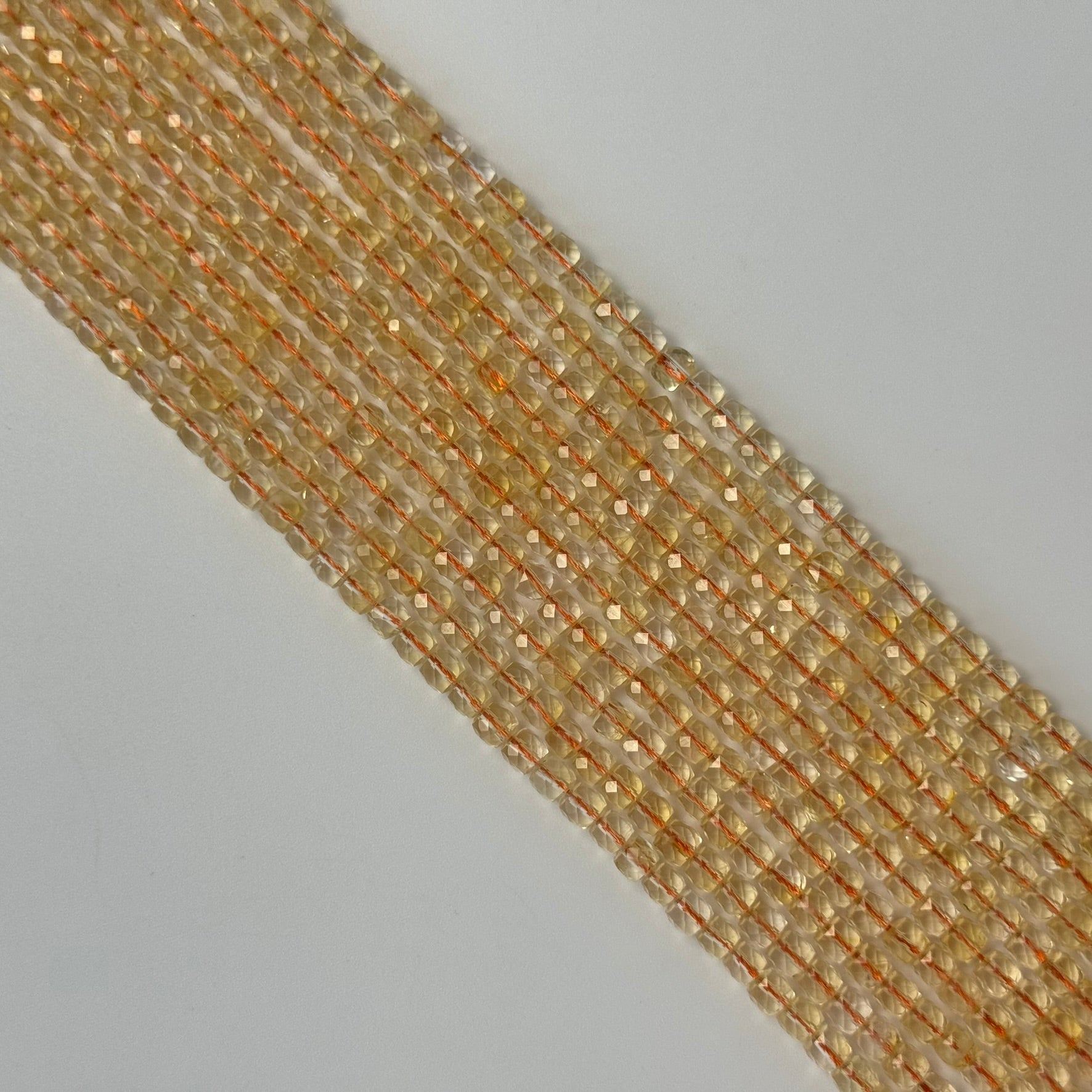 Citrine Square Beads image 4