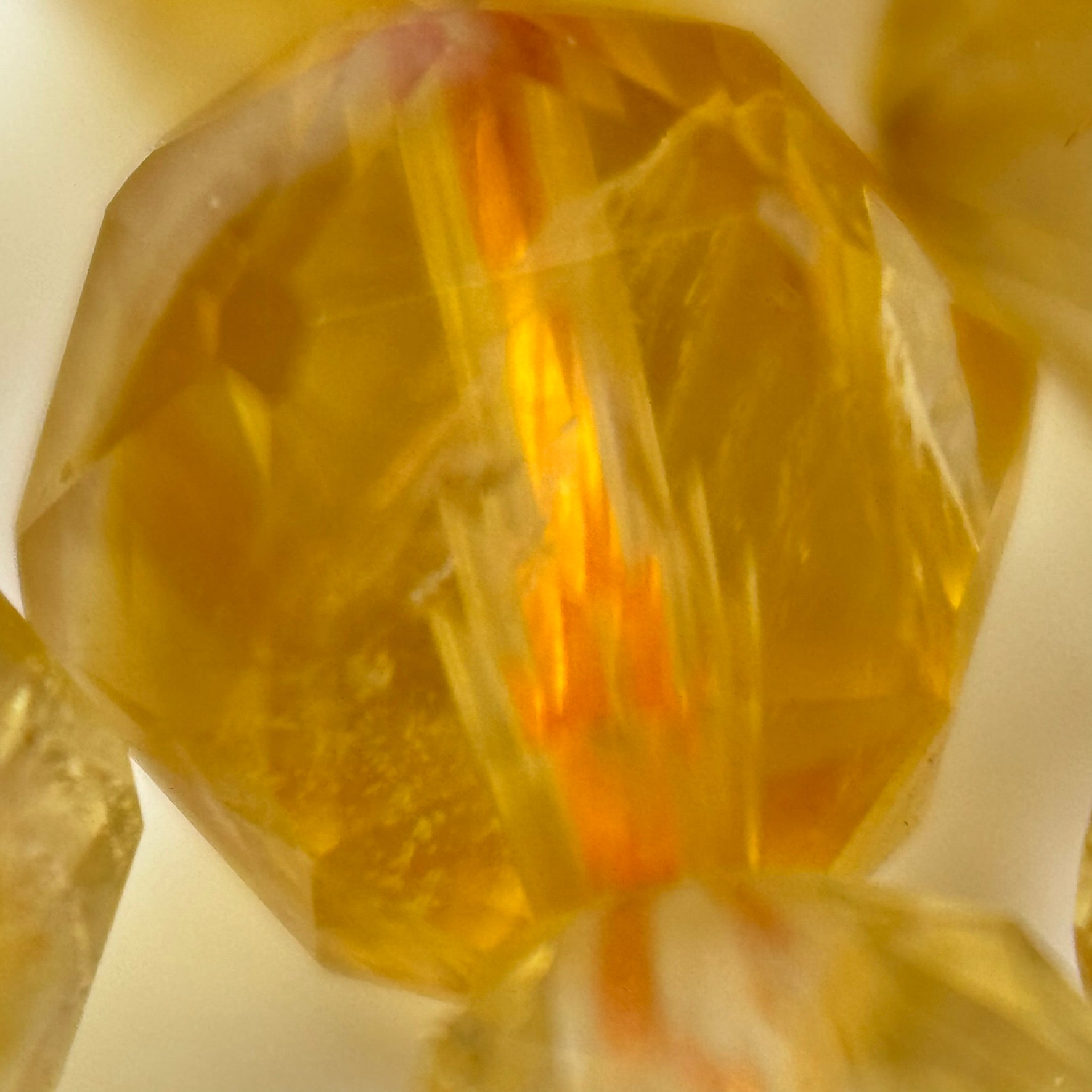 Citrine Diamond Cut Beads image 6