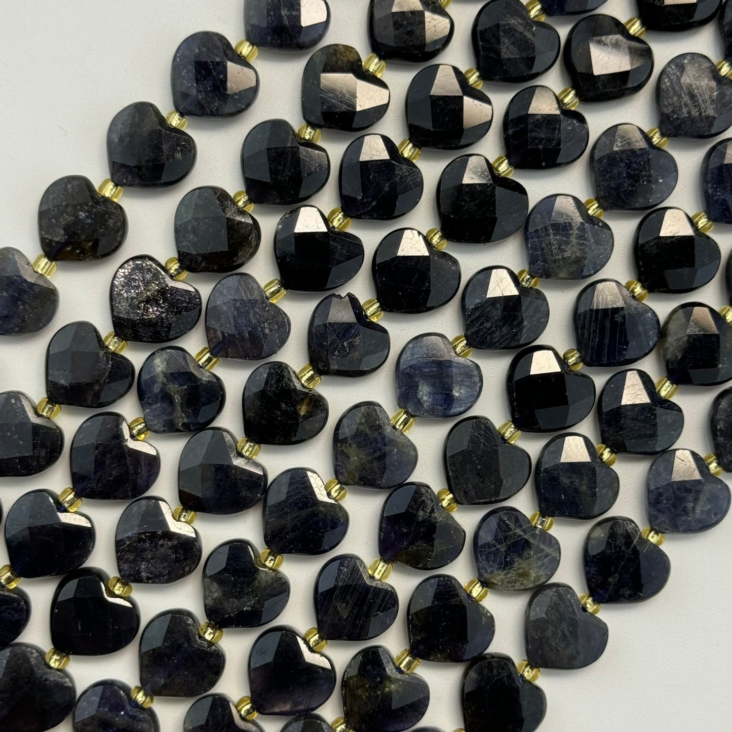 Iolite Faceted Heart 12ÃƒÆ’Ã†â€™Ãƒâ€ Ã¢â‚¬â„¢ÃƒÆ’Ã‚Â¢ÃƒÂ¢Ã¢â‚¬Å¡Ã‚Â¬ÃƒÂ¢Ã¢â€šÂ¬Ã‚Â12 mm Beads image 6
