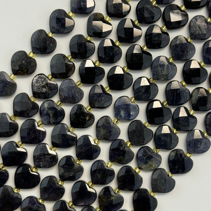 Iolite Faceted Heart 12ÃƒÆ’Ã†â€™Ãƒâ€ Ã¢â‚¬â„¢ÃƒÆ’Ã‚Â¢ÃƒÂ¢Ã¢â‚¬Å¡Ã‚Â¬ÃƒÂ¢Ã¢â€šÂ¬Ã‚Â12 mm Beads image 6