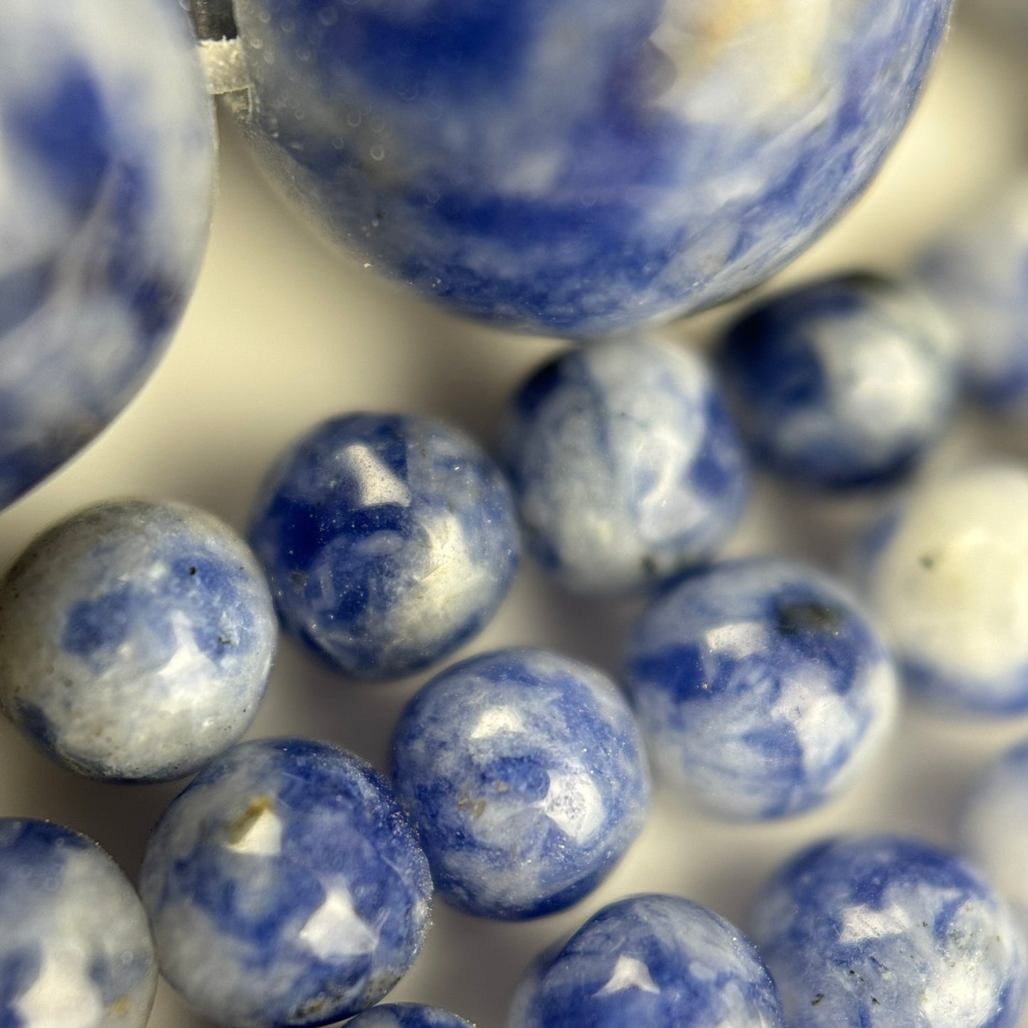 Sodalite Polished Round Beads  (4-12mm) image 5