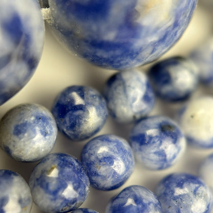 Sodalite Polished Round Beads  (4-12mm) image 5
