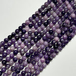 Lepidolite A Polished  Round Beads image 5
