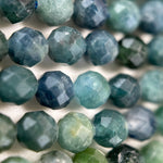 Blue Tourmaline Faceted Round Beads 2.5-4mm image 4