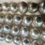 Assorted Color Pearl  6.5x7.5mm (Gray, Peach, Pink and White) image 5