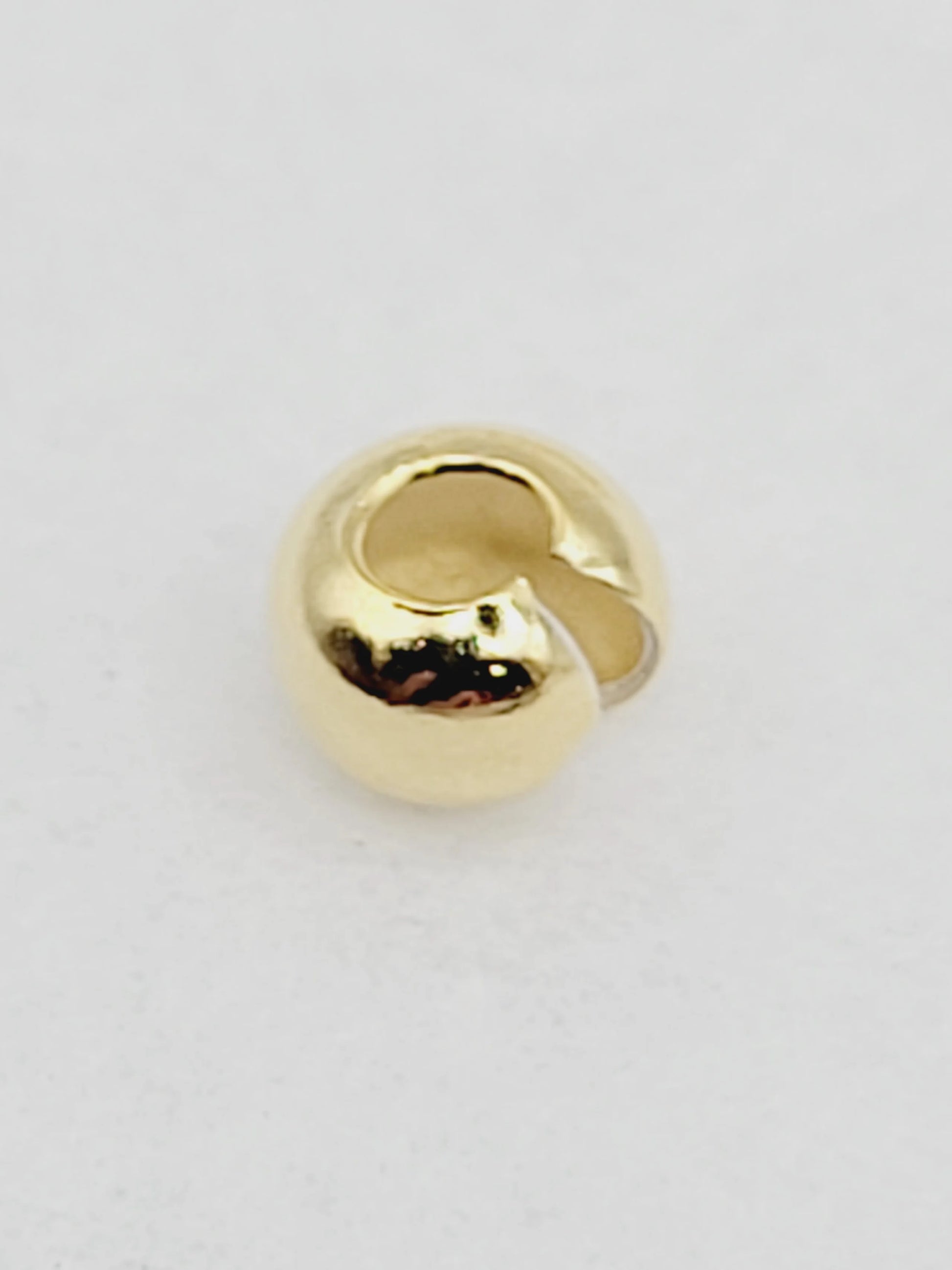 Crimp Covers | 925 Sterling Silver | Available in 3 colours image 0