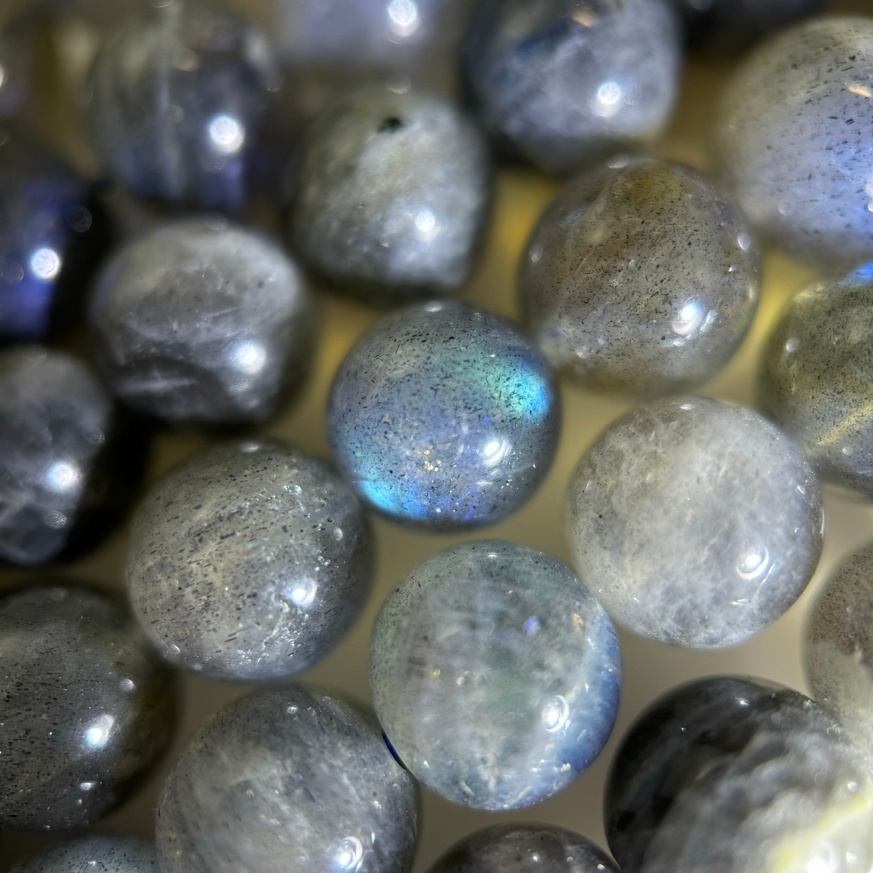Labradorite Polished Round Beads  - Regular image 1
