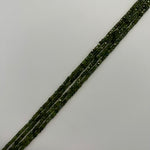 Green Apatite Square Beads image 5