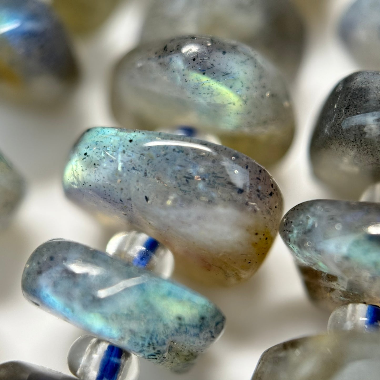 Labradorite Blade Polished Beads image 10