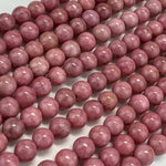 Rhodonite AA Polished Round Beads image 9