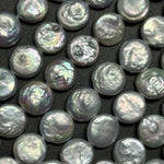 AAA Silver Coin Pearl  12x4mm image 3