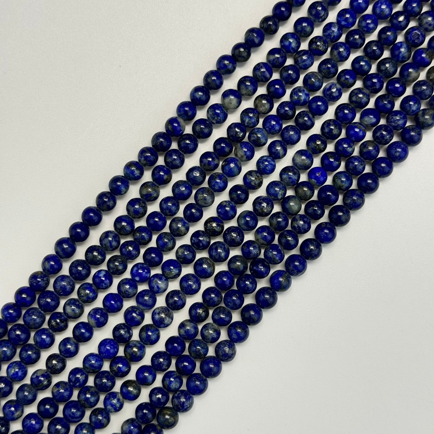 Lapis Lazuli Polished Round Beads image 2