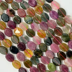Tourmaline Faceted Oval Beads (A Quality) image 4
