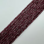Rhodolite Grape Garnet Faceted Round Beads (15 ÃƒÆ’Ã†â€™ÃƒÂ¢Ã¢â€šÂ¬Ã…Â¡ÃƒÆ’Ã¢â‚¬Å¡Ãƒâ€šÃ‚Â¾ inches = 40 cm) image 4