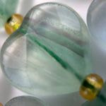 Green Fluorite Faceted Heart 12ÃƒÆ’Ã†â€™Ãƒâ€ Ã¢â‚¬â„¢ÃƒÆ’Ã‚Â¢ÃƒÂ¢Ã¢â‚¬Å¡Ã‚Â¬ÃƒÂ¢Ã¢â€šÂ¬Ã‚Â12 mm Beads image 5