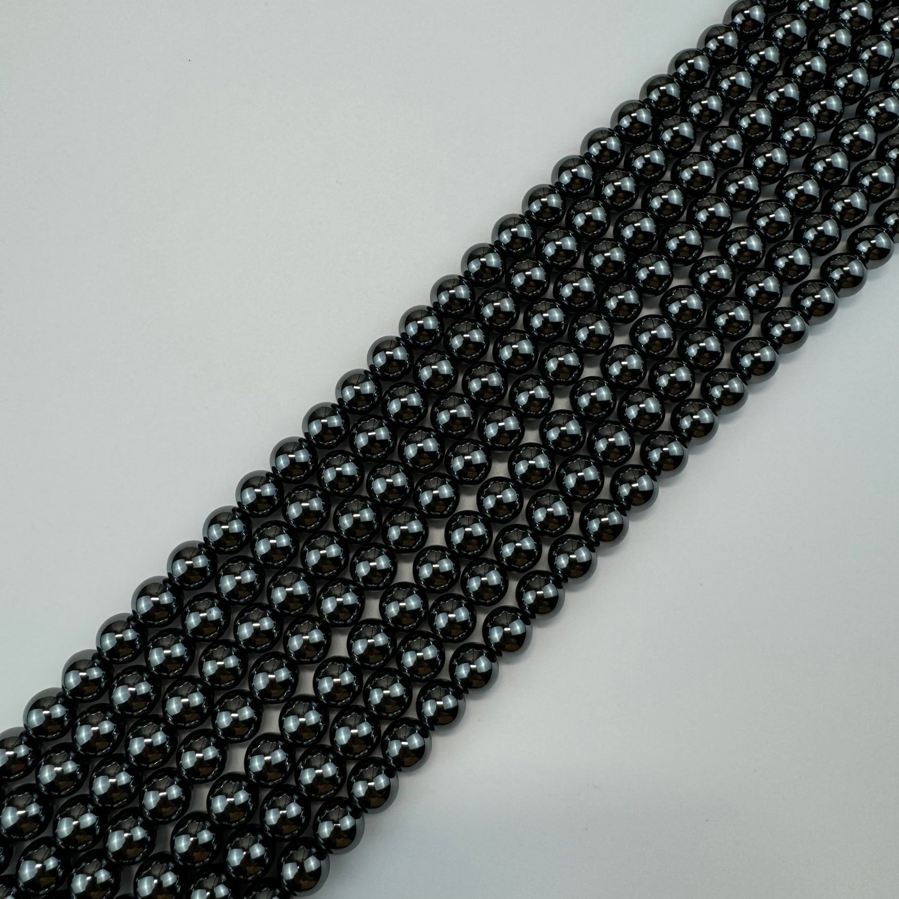 Hematite Polished  Round Beads image 2