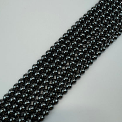 Hematite Polished  Round Beads image 2