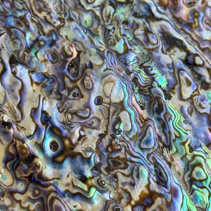 Natural Abalone Shell Inlay Sheet for Jewelry Making & Crafts