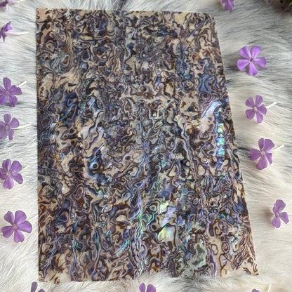 Natural Abalone Shell Inlay Sheet for Jewelry Making & Crafts