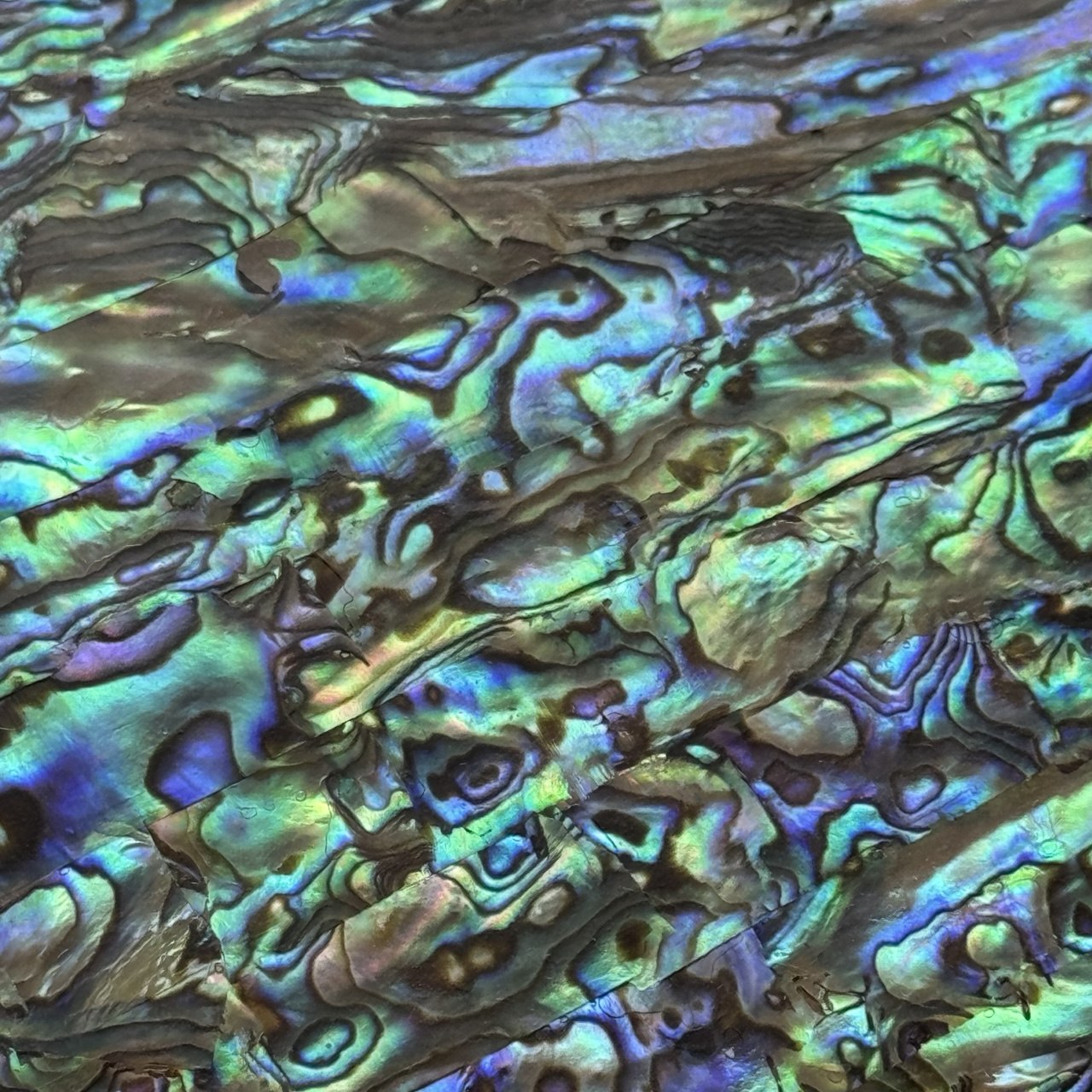Natural Abalone Shell Inlay Sheet for Jewelry Making & Crafts