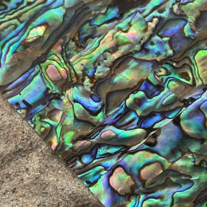 Natural Abalone Shell Inlay Sheet for Jewelry Making & Crafts