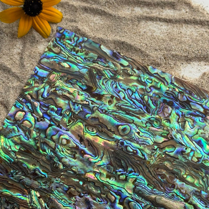 Natural Abalone Shell Inlay Sheet for Jewelry Making & Crafts