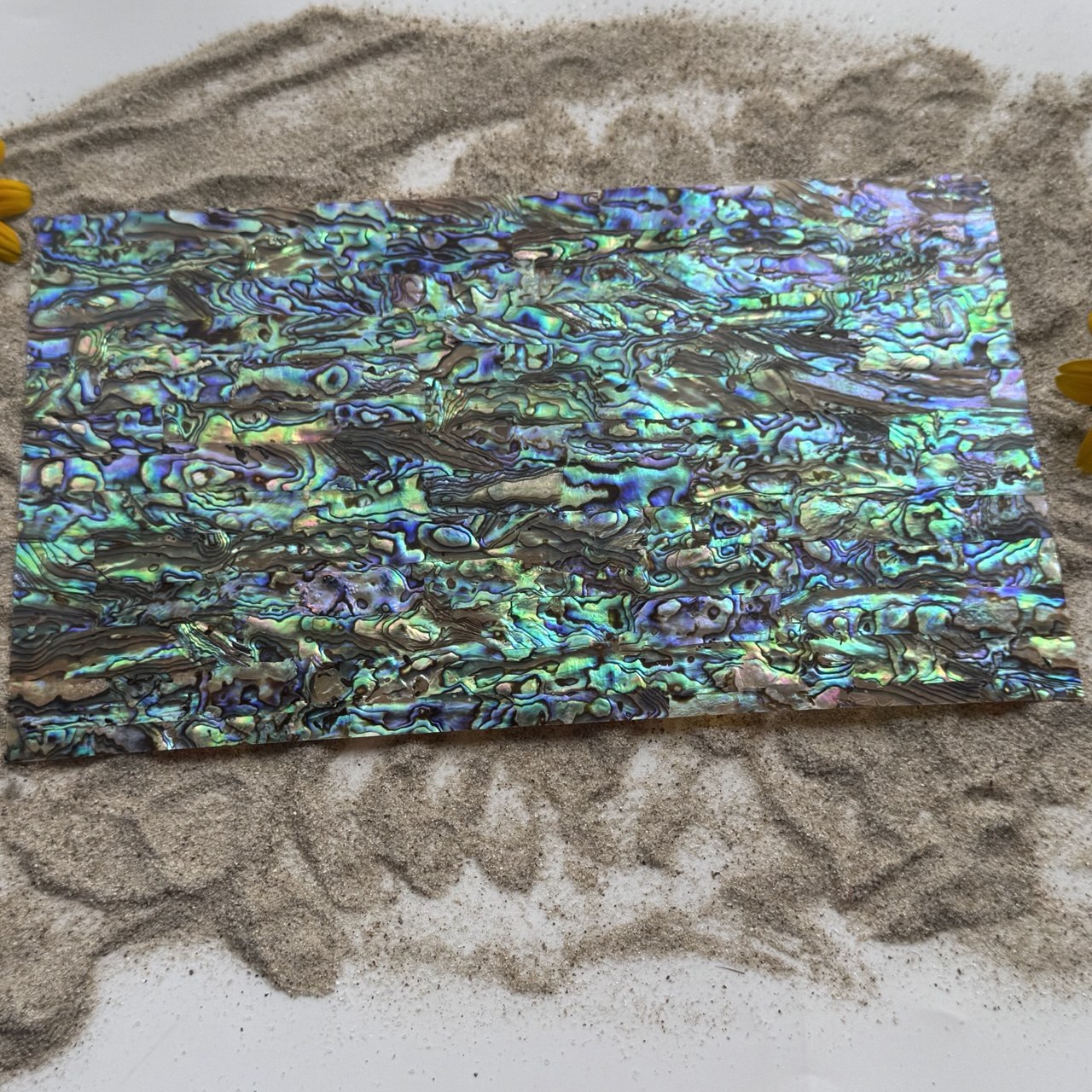 Natural Abalone Shell Inlay Sheet for Jewelry Making & Crafts