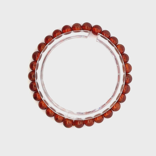 Hessonite Garnet Bracelet – Healing Gemstone Jewelry