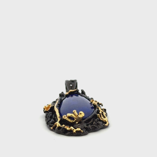 Lapis Lazuli Pendant, One-Of-A-Kind