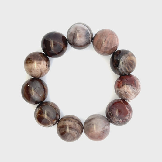 Bracelet: Petrified Wood Bracelet