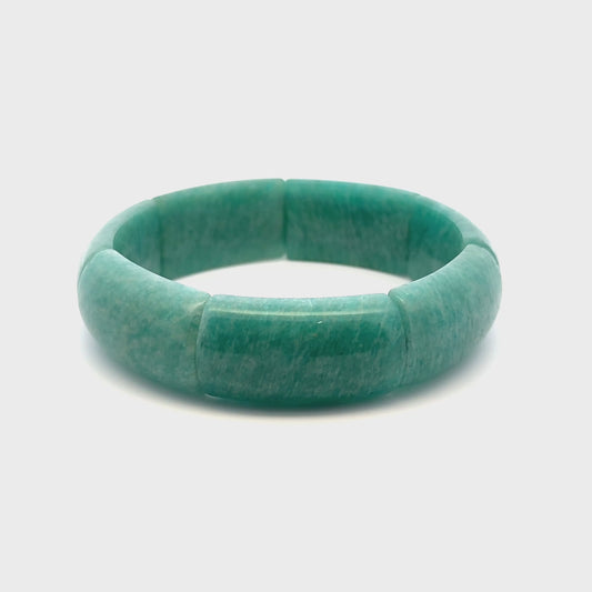 Amazonite Bangle Bracelet
