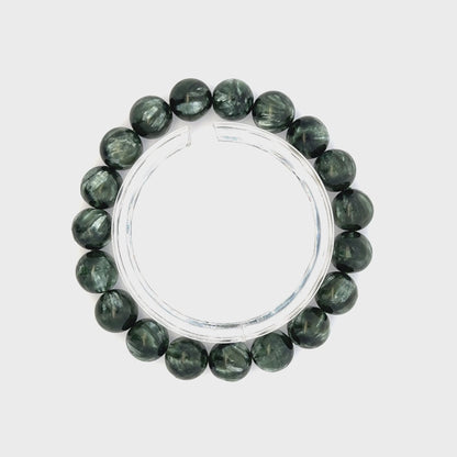 Seraphinite Bracelet – Premium Crystal Jewelry - (AAAA Quality)