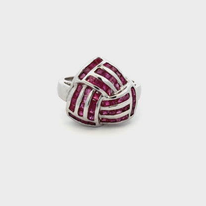 Ruby Jewelry Set