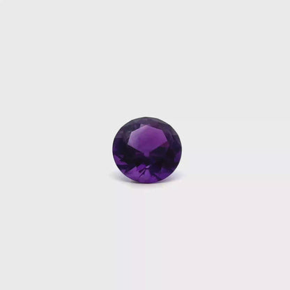 African amethyst Faceted Stone