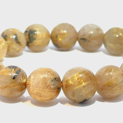 Golden Rutilated Quartz Bracelet – Premium Quality Natural Stone Accessory