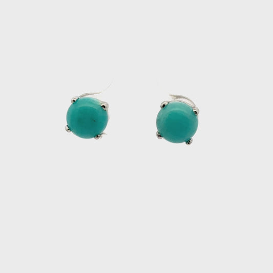 Sterling Silver 925 Amazonite Earrings AAAA – Elegant Handpicked Gemstone Jewelry