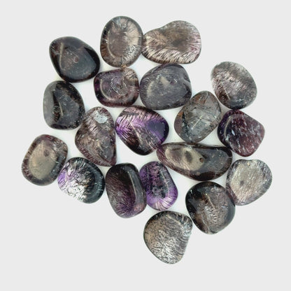 Sacred Seven / Super Seven Freeform Crystal Beads – Tumbled & Face Drilled