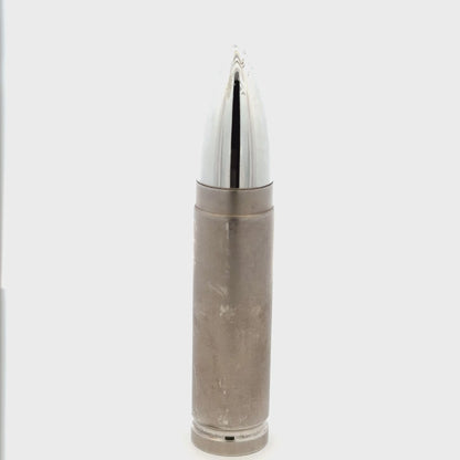 Sterling Silver Bullet Container