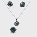 Sapphire Jewelry Set