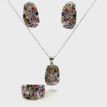 Sapphire Jewelry Set