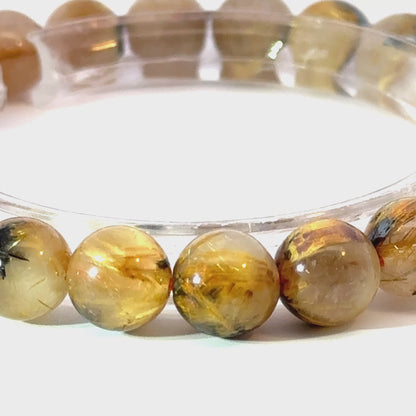 Golden Rutilated Quartz Bracelet – Premium Quality Natural Stone Accessory