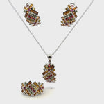 Sapphire Jewelry Set