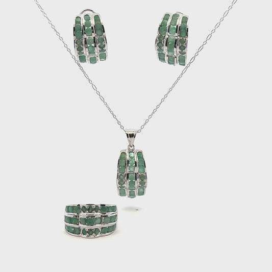 Jewelry Set: Emerald