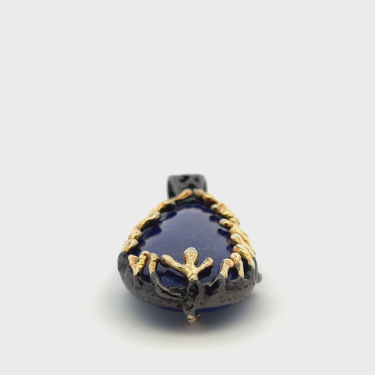 Lapis Lazuli Pendant, One-Of-A-Kind