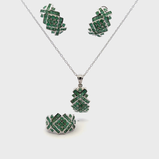 Jewelry Set: Emerald