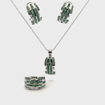Jewelry Set: Emerald