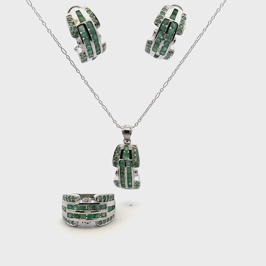 Jewelry Set: Emerald