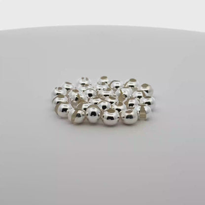 Sterling Silver Beads (Open)