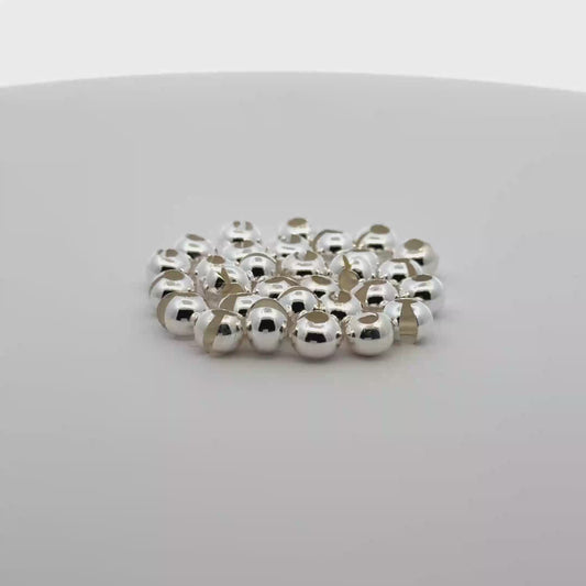 Sterling Silver Beads (Open)