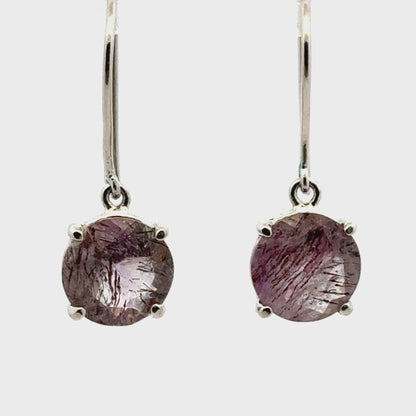Sacred Seven Earrings – Sheppard Hook 925 Sterling Silver – AAAA Quality